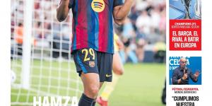 شرط جزائي 150 مليون يورو.. برشلونة يتحرك لتحصين حمزة عبد الكريم