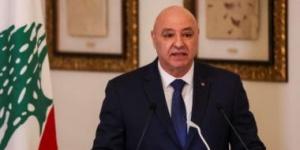 رئيس لبنان لوزير العدل الفرنسي: اعتداءات إسرائيل تستهدف تقويض مسار اتفاق الإطار