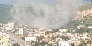 غارة إسرائيلية على منطقة وادي السلوقي جنوب لبنان