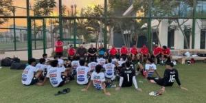 غريب وعبد اللطيف يحفزان منتخب الناشئين قبل السفر إلى سويسرا