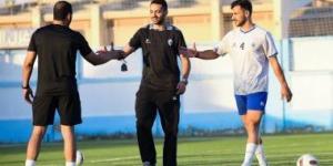 أحمد شوشة يبدأ التأهيل فى تدريبات غزل المحلة عقب إصابة السمانة