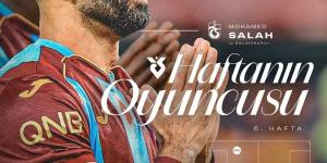 إشادة جديدة بالفرعون.. محمد صلاح أفضل لاعب في الجولة السادسة بالدوري التركي