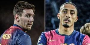رافينيا يتفوق على ميسي ويطارد رونالدو بعد 7 مباريات في الدوري الإسباني