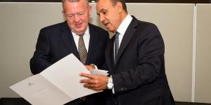 وزير الخارجية يلتقي نظيره الدنماركي في نيويورك