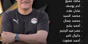 حسين عبد اللطيف يعلن تشكيل منتخب الناشئين أمام كوريا الجنوبية بدورة الصداقة الدولية