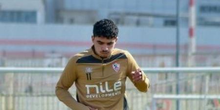 أحمد الجفالي يغيب عن أول ودية للزمالك أمام مودرن سبورت بسبب البرنامج التأهيلى