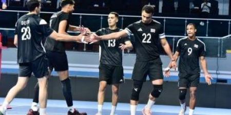 عودة منتخب الكرة الطائرة بالمركز الخامس في أفريقيا اليوم