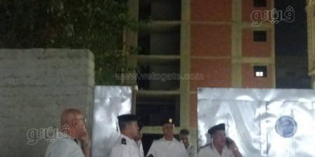 قبل صب الدور الثامن، ضبط عقار بدون ترخيص بشارع ليبيا في مطروح