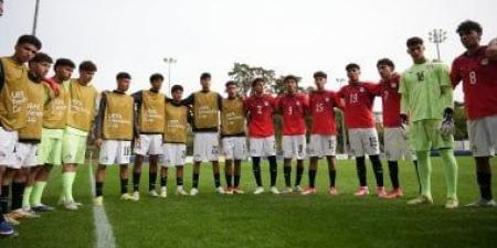 منتخب الناشئين يختتم تحضيراته اليوم لمواجهة إنجلترا في دورة الصداقة بسويسرا
