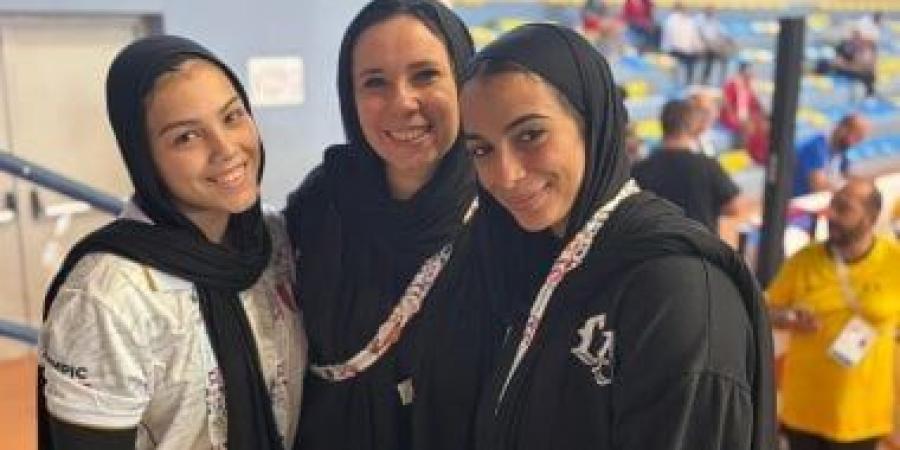بعد سقوطها.. اللجنة الطبية بالأولمبية: نورا عصام بخير وتشجع زملائها بالمدرجات