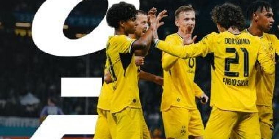 دورتموند يكتسح هامبورج إيمسبوتيلر بخماسية ويتأهل للدور الثاني بكأس ألمانيا