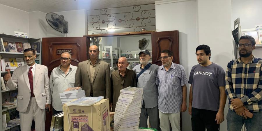 هيئة الكتاب تفتتح الدورة السادسة من معرض طحانوب للكتاب بالقليوبية