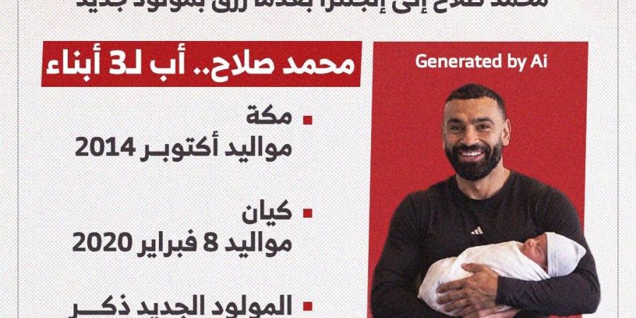 محمد صلاح كابتن منتخب مصر يُرزق بمولود ذكر بموسمه الأول في تركيا.. إنفوجراف