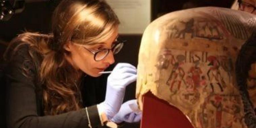 دراسة تكشف: الطلاء المصرى القديم كان يحتوى على مكونات سرية