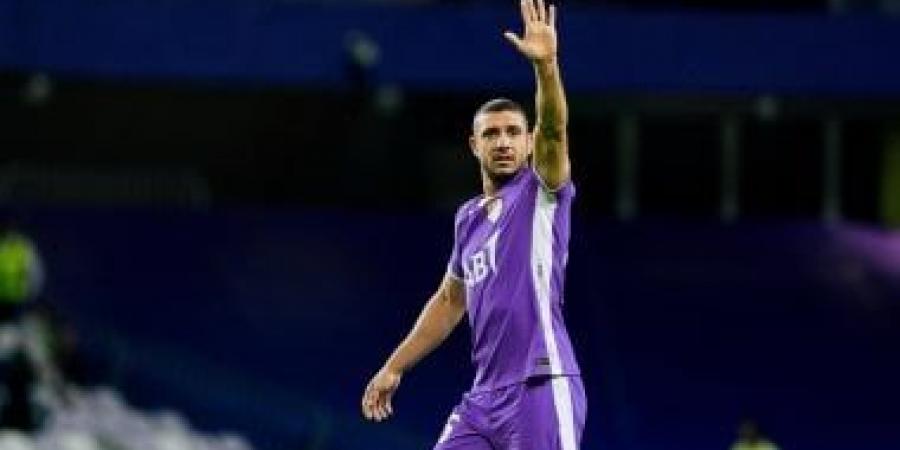 رامي ربيعة أساسيا فى تشكيل مباراة اتحاد كلباء ضد العين بالدوري الإماراتي