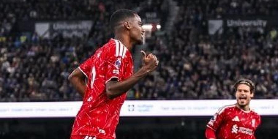 ليفربول يتقدم على إيبسويتش تاون بهدفين فى الشوط الأول