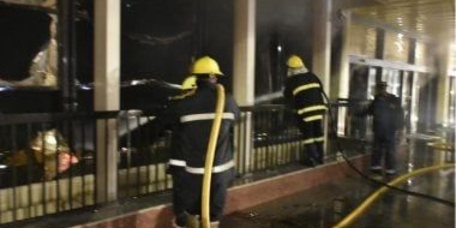 الدفاع المدنى يعلن السيطرة على حريق معمل الأصباغ فى بغداد