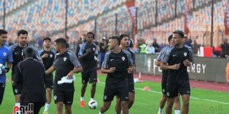 تفاصيل تدريب الزمالك استعدادا لأبو قير للأسمدة