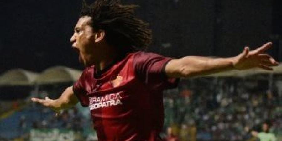 سيراميكا يتقدم على سموحة 1-0 فى الشوط الأول بقدم مروان عثمان.. فيديو