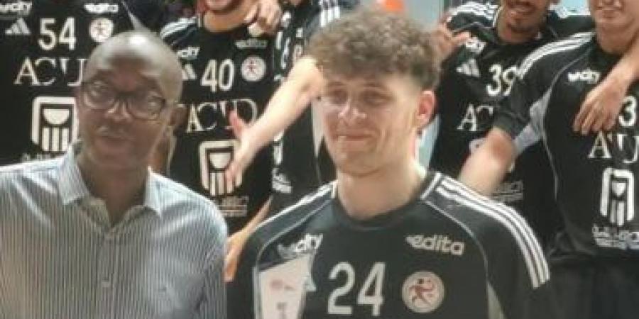 يوسف عبد الغني أفضل لاعب في مباراة مصر وليبيا ببطولة أفريقيا لشباب كرة اليد