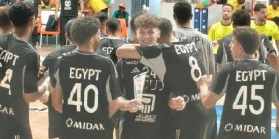 منتخب شباب كرة اليد يضرب موعدا مع تونس فى نهائى أفريقيا
