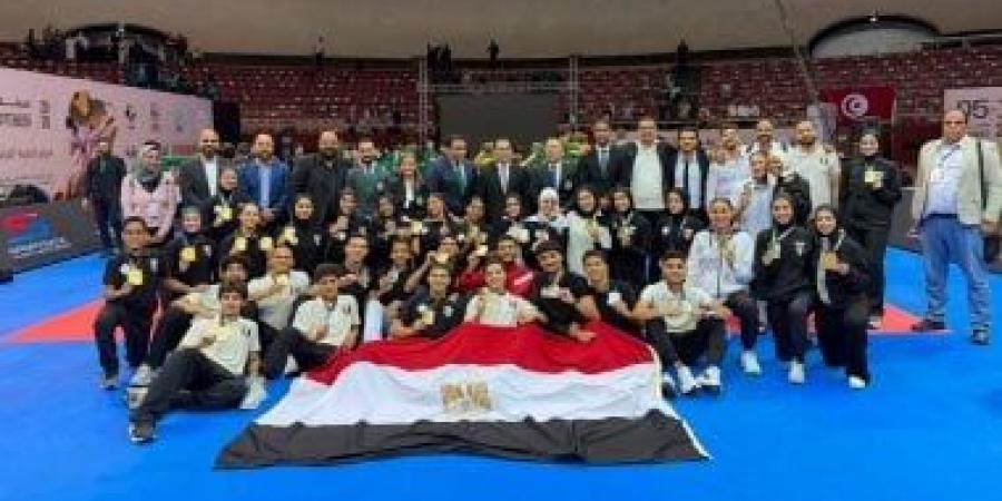 مصر تتصدر بطولة أفريقيا للكاراتيه بـ36 ميدالية متنوعة