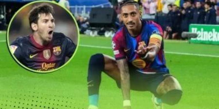 يطارد أرقام ميسي.. 7 إنجازات تاريخية تنتظر رافينيا مع برشلونة