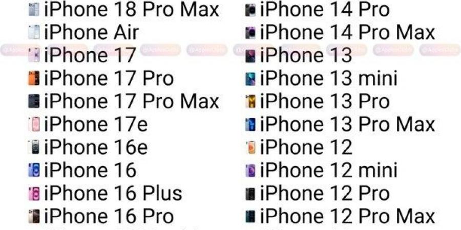 هل سيصلك التحديث؟.. قائمة موبيلات أيفون التى ستحصل على iOS 27