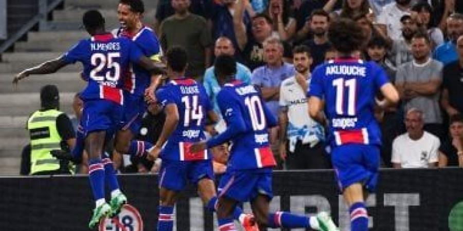 ‏أولمبيك مارسيليا ضد بي إس جي.. باريس يحسم الكلاسيكو ويشعل الدوري الفرنسي