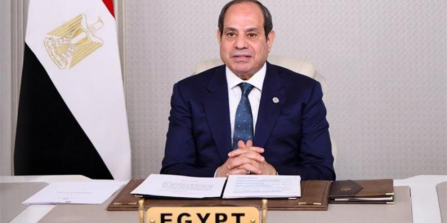 7 رسائل مهمة من السيسي لـ رئيس تيار الحكمة العراقي