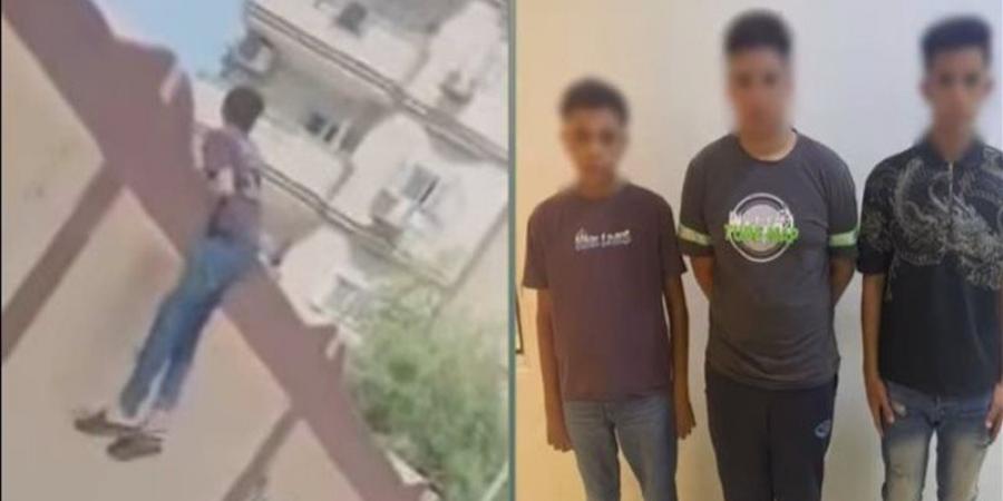 ضبط 3 طلاب بعد تعلق أحدهم بسور مدرسة بنات بالسويس ومضايقة الطالبات