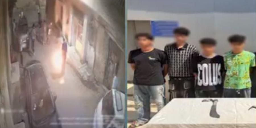 انتقامًا من رفض أسرتها، عريس يثير الذعر بالأسلحة والمولوتوف أمام منزل فتاة في البساتين