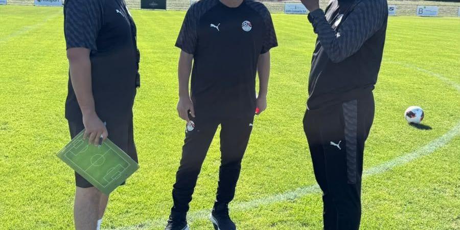منتخب الناشئين يختتم استعداداته لمواجهة إنجلترا في بطولة الصداقة.. صور